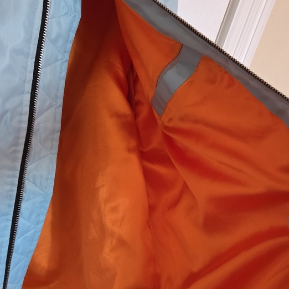 LRG Men's Light Blue Bomber Jacket - Picture 7 of 9